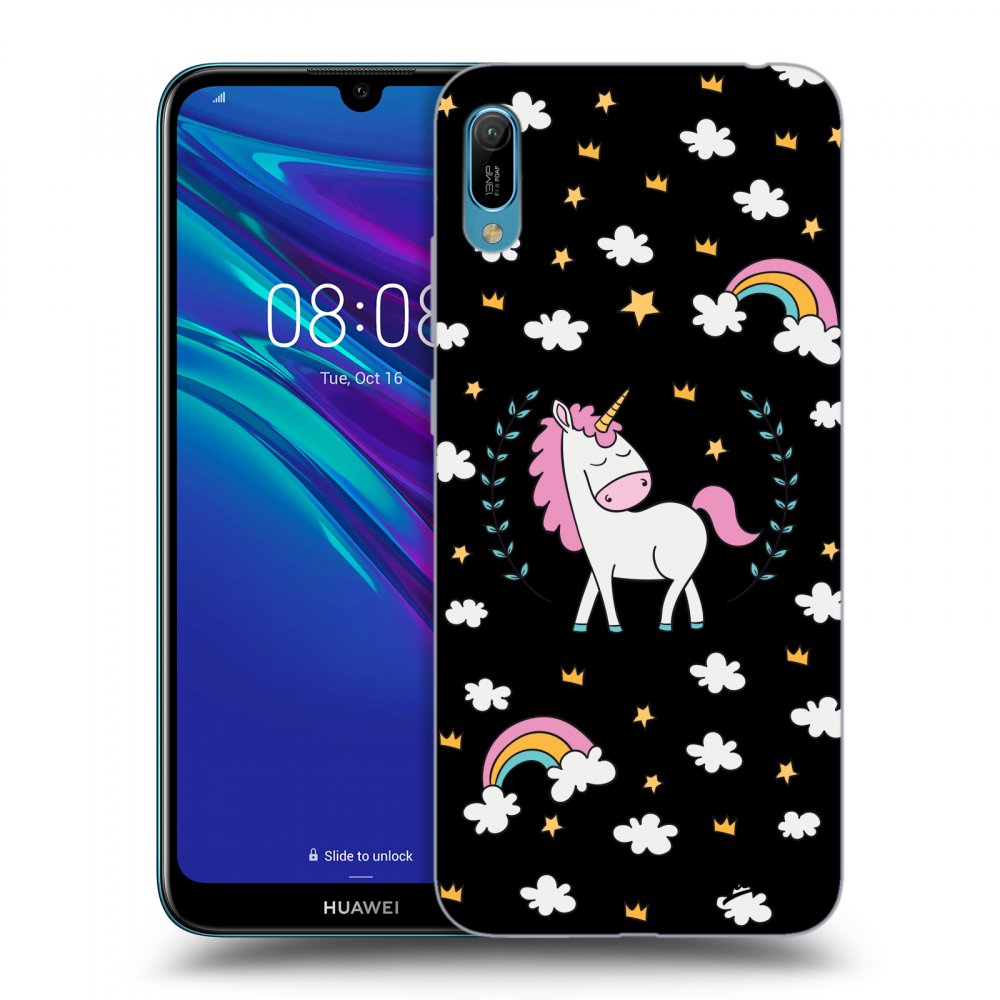Picasee ULTIMATE CASE pentru Huawei Y6 2019 - Unicorn star heaven