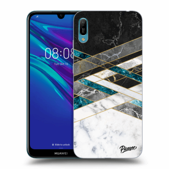 Husă pentru Huawei Y6 2019 - Black & White geometry