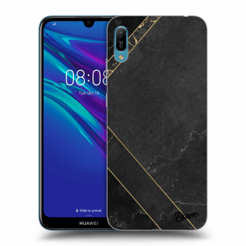 Husă pentru Huawei Y6 2019 - Black tile