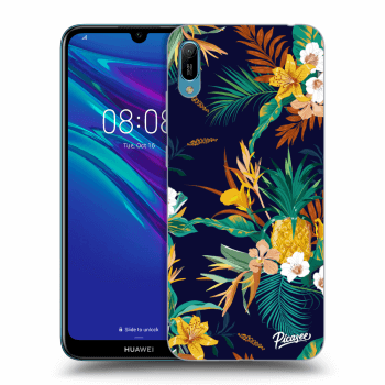 Picasee husă neagră din silicon pentru Huawei Y6 2019 - Pineapple Color