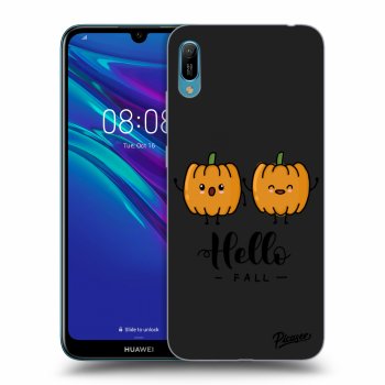Picasee husă neagră din silicon pentru Huawei Y6 2019 - Hallo Fall