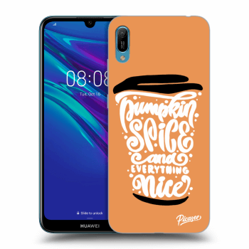 Husă pentru Huawei Y6 2019 - Pumpkin coffee