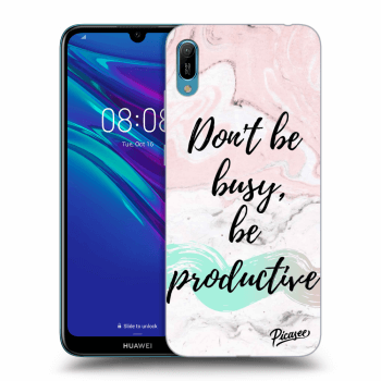 Picasee ULTIMATE CASE pentru Huawei Y6 2019 - Don't be busy, be productive
