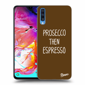 Picasee ULTIMATE CASE pentru Samsung Galaxy A70 A705F - Prosecco then espresso