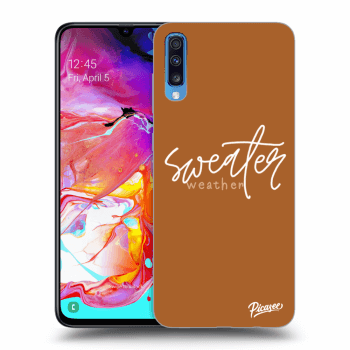 Husă pentru Samsung Galaxy A70 A705F - Sweater weather