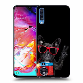 Husă pentru Samsung Galaxy A70 A705F - French Bulldog