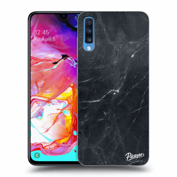 Husă pentru Samsung Galaxy A70 A705F - Black marble