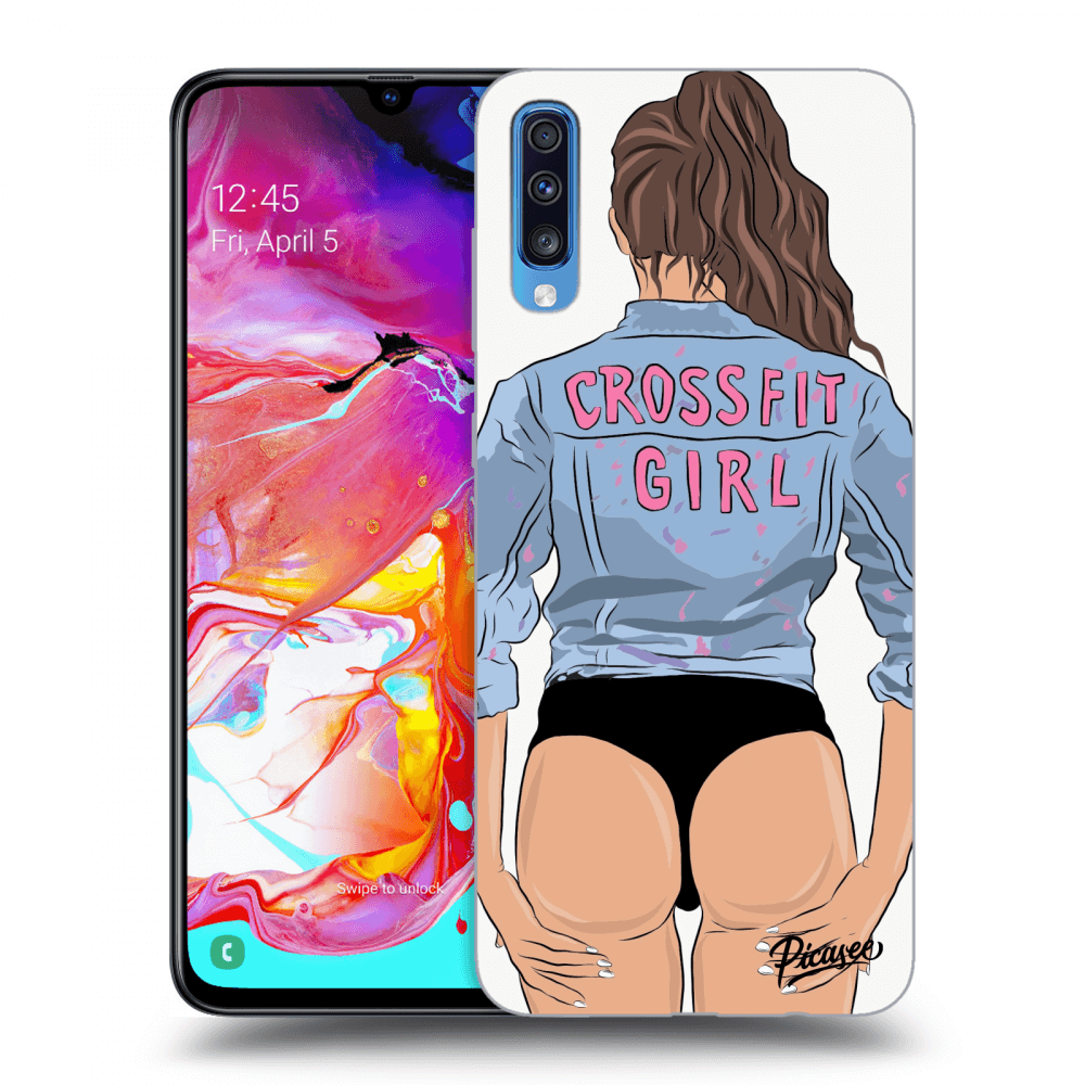 Picasee ULTIMATE CASE pentru Samsung Galaxy A70 A705F - Crossfit girl - nickynellow