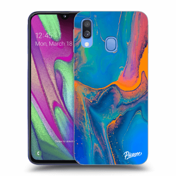 Husă pentru Samsung Galaxy A40 A405F - Rainbow