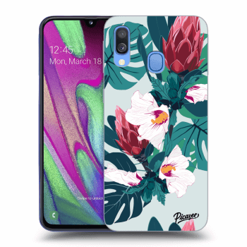 Husă pentru Samsung Galaxy A40 A405F - Rhododendron