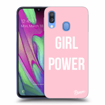 Husă pentru Samsung Galaxy A40 A405F - Girl power