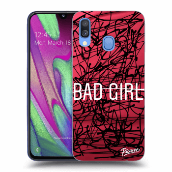 Husă pentru Samsung Galaxy A40 A405F - Bad girl