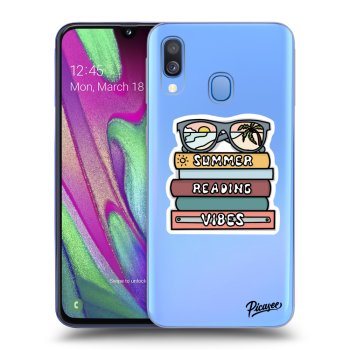 Picasee ULTIMATE CASE pentru Samsung Galaxy A40 A405F - Summer reading vibes