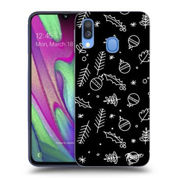 Husă pentru Samsung Galaxy A40 A405F - Mistletoe