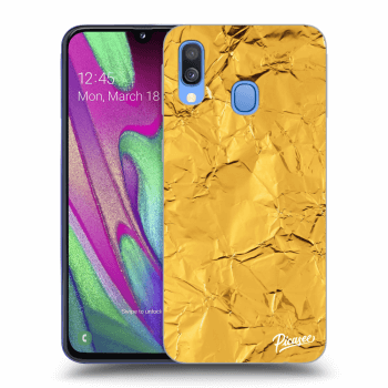 Husă pentru Samsung Galaxy A40 A405F - Gold