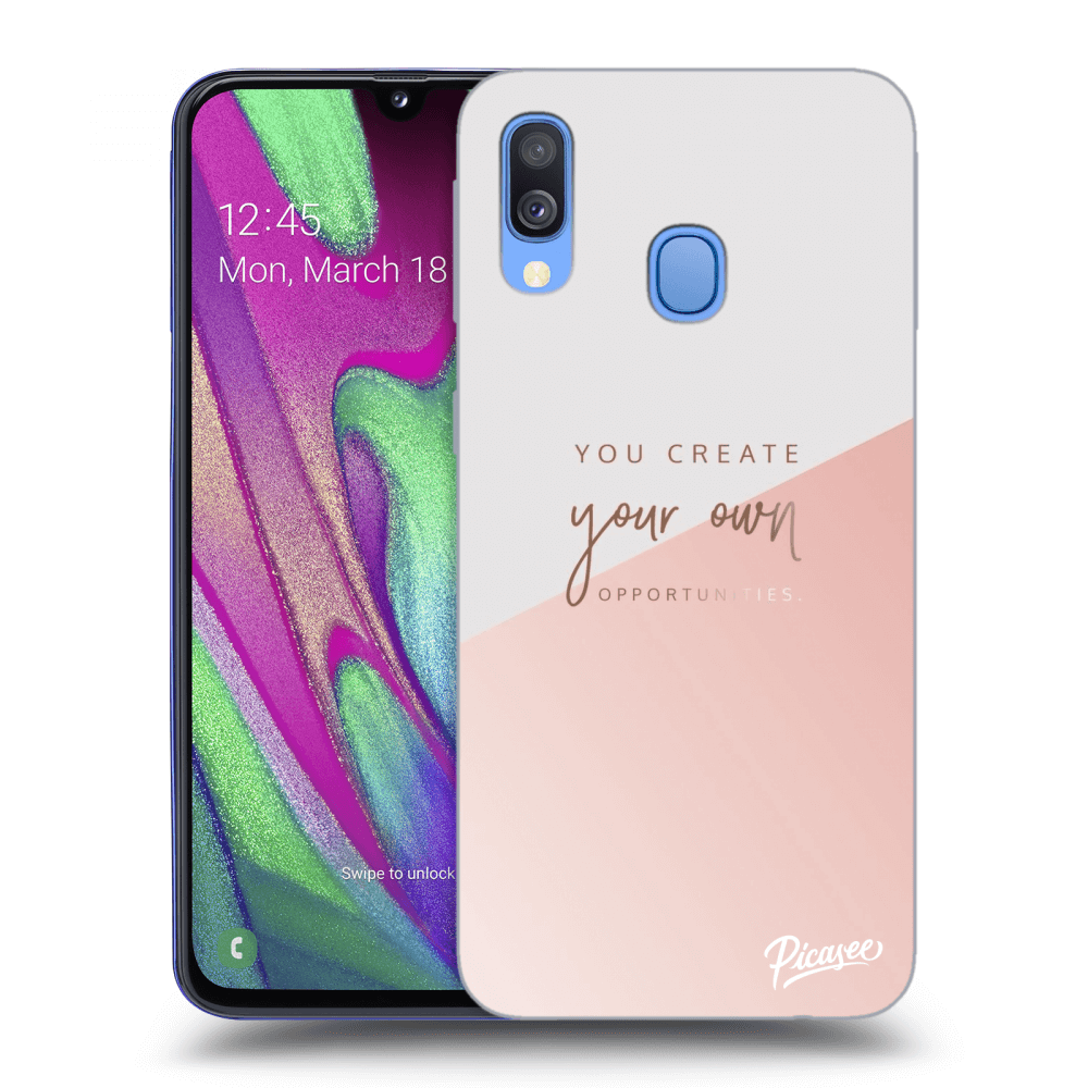 Picasee ULTIMATE CASE pentru Samsung Galaxy A40 A405F - You create your own opportunities