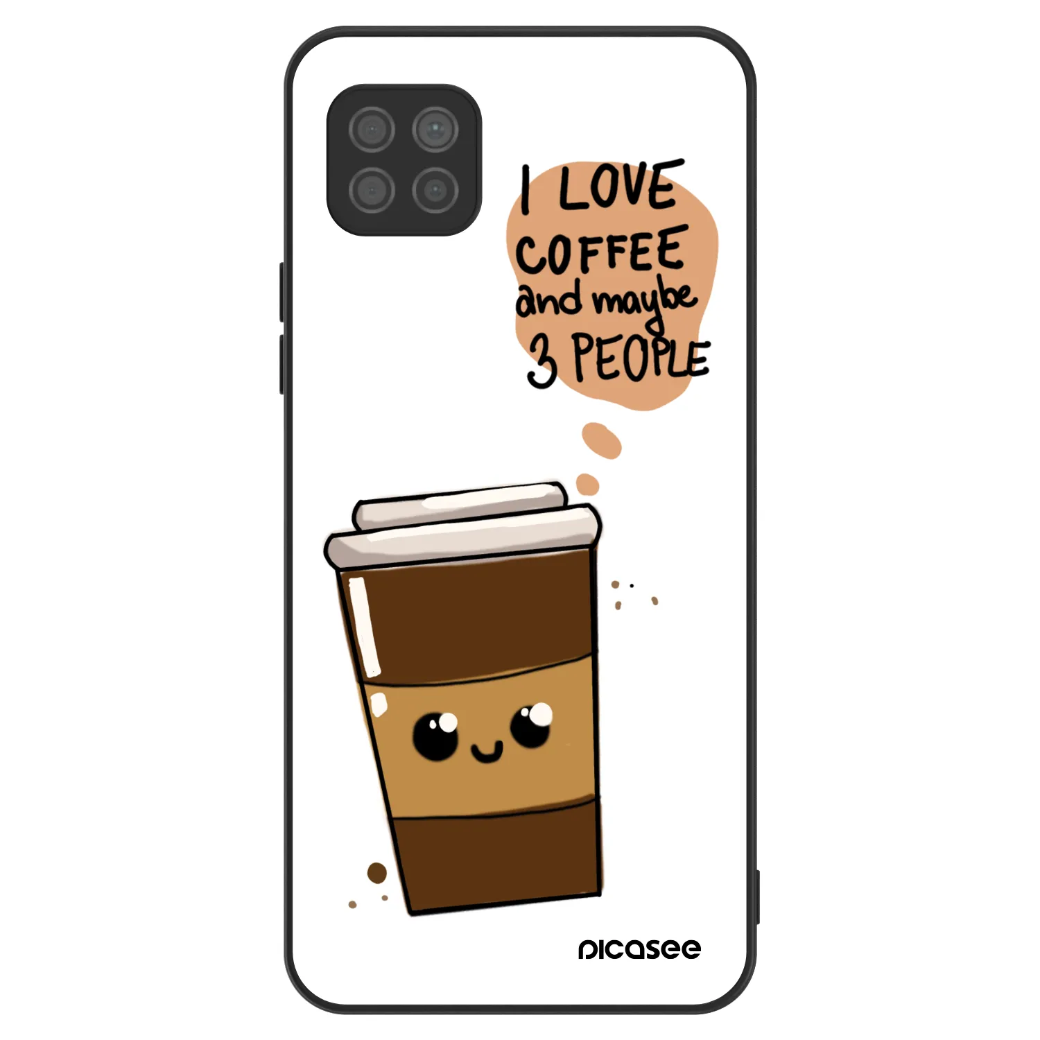 Picasee ULTIMATE CASE pentru Huawei P40 Lite - Cute coffee