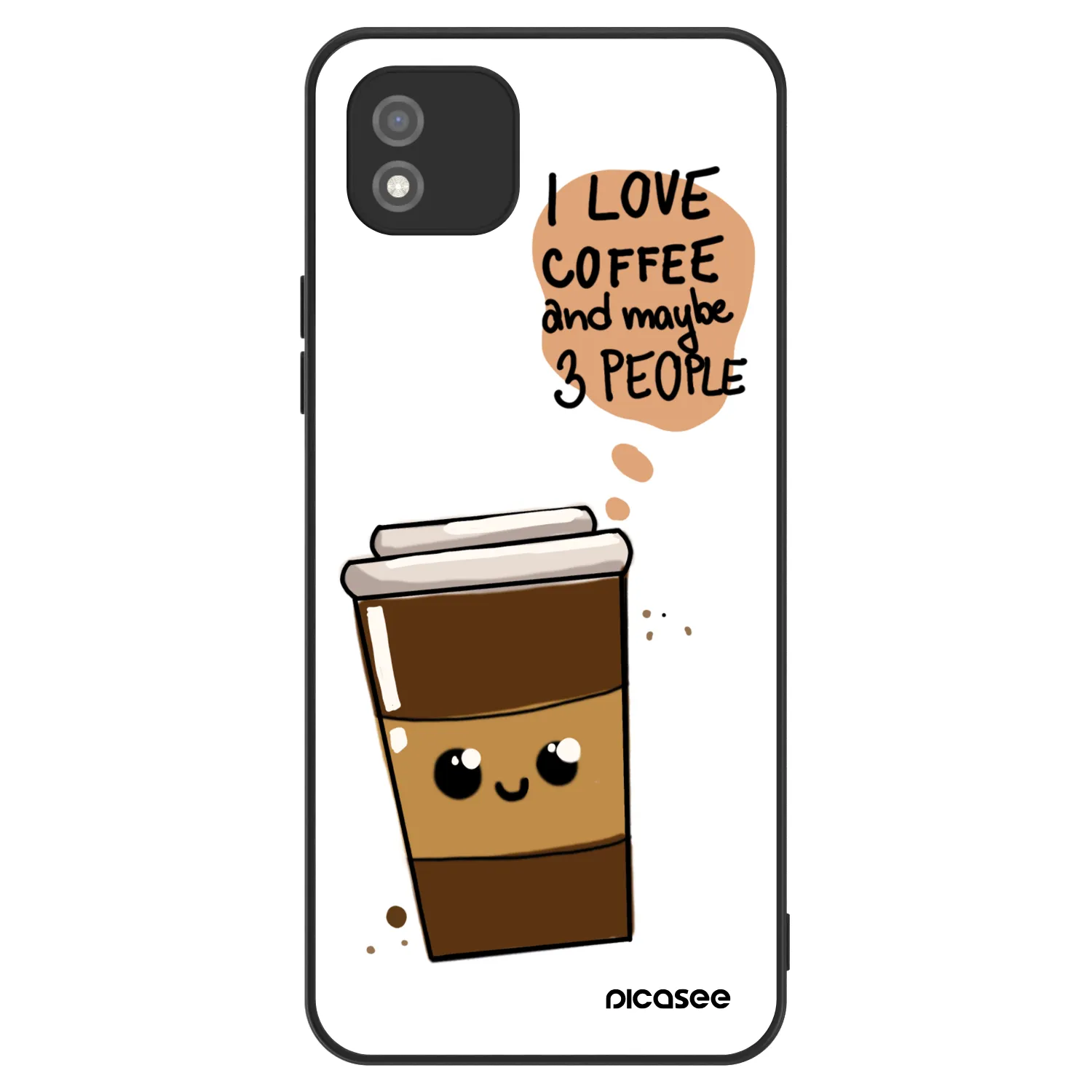 Picasee ULTIMATE CASE pentru Realme C11 (2021) - Cute coffee