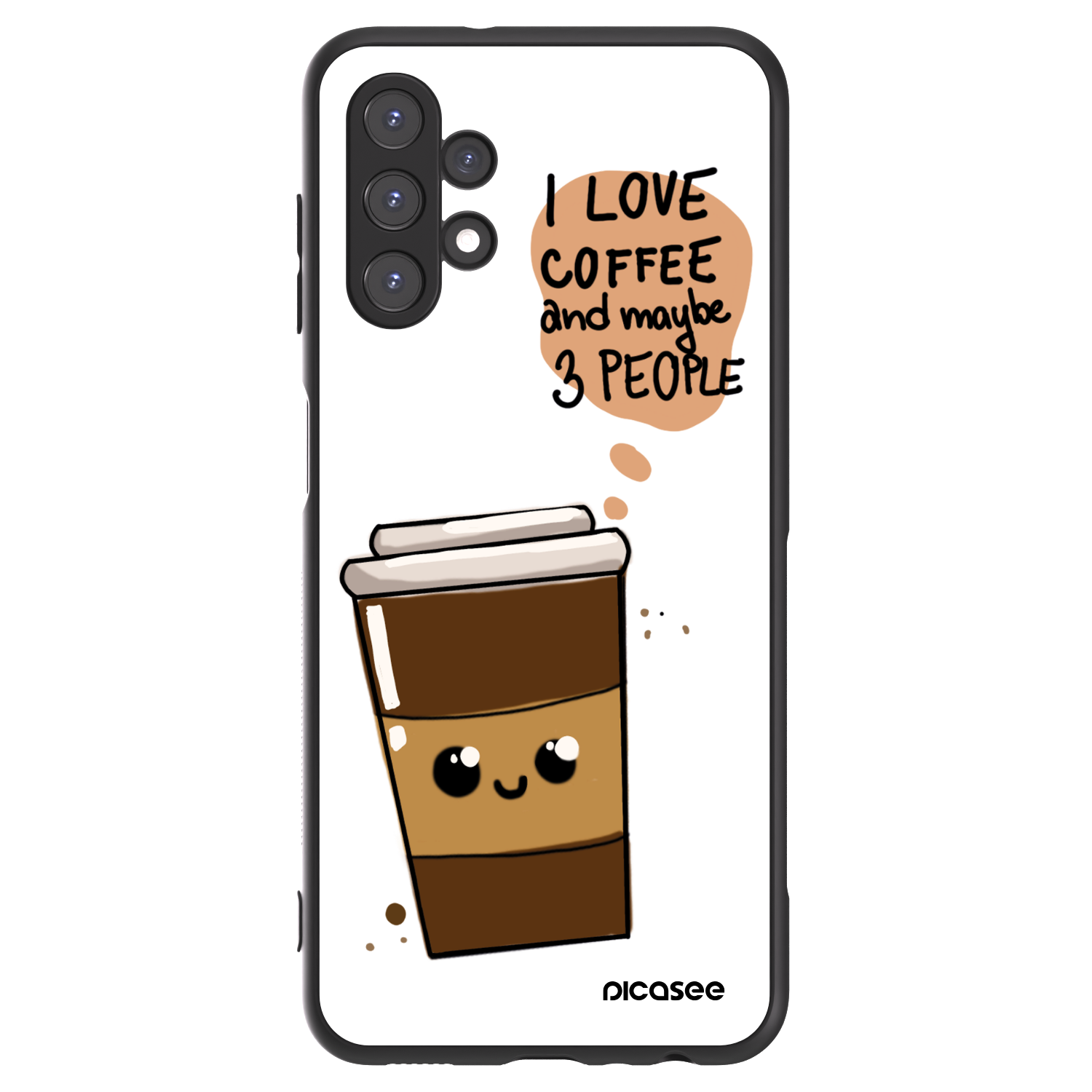 Picasee ULTIMATE CASE pentru Samsung Galaxy A13 4G A135 - Cute coffee
