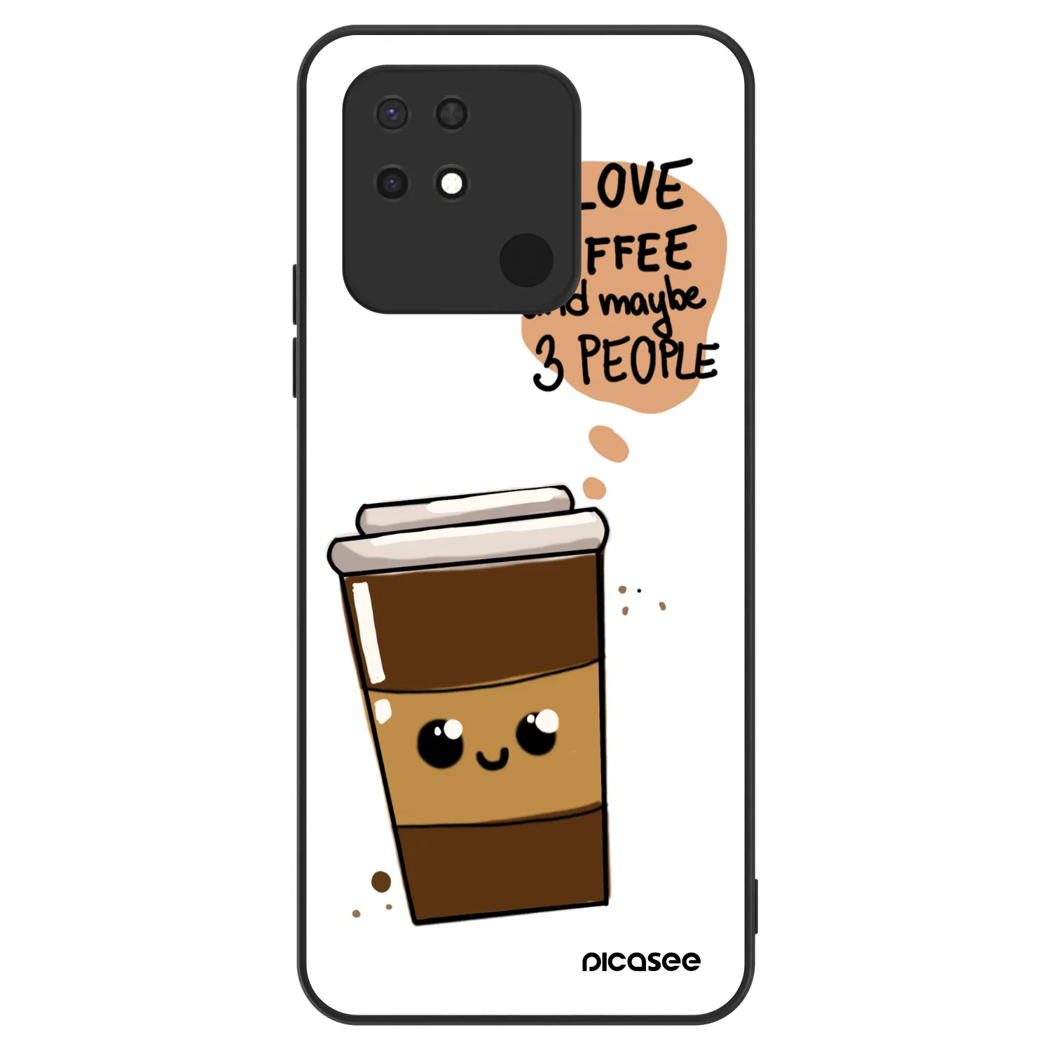 Picasee ULTIMATE CASE pentru Xiaomi Redmi 10C - Cute coffee