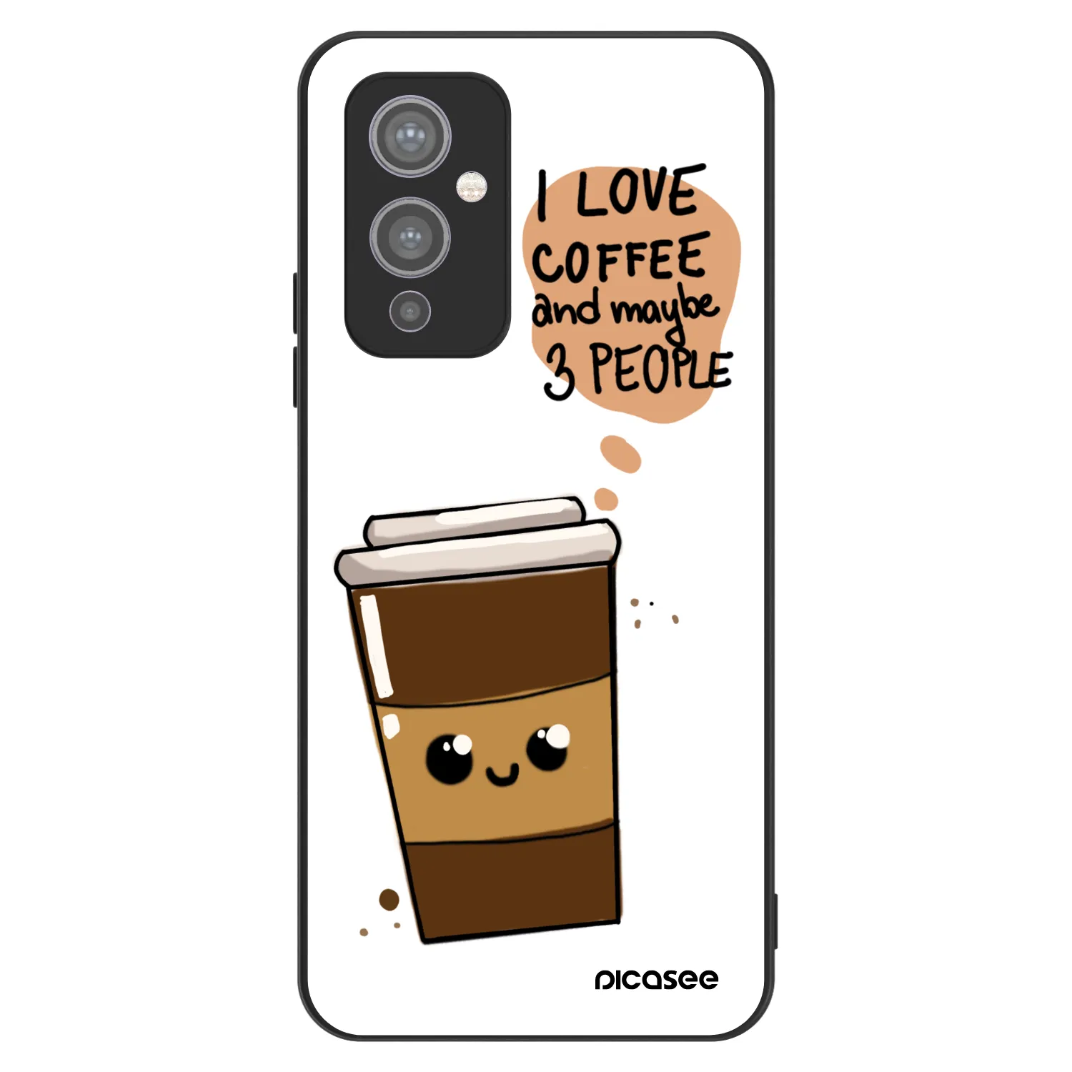 Picasee ULTIMATE CASE pentru OnePlus 9 - Cute coffee