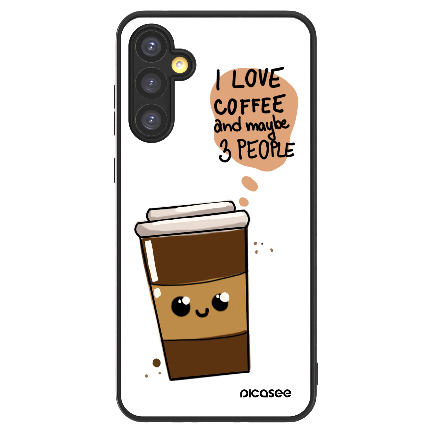 Picasee ULTIMATE CASE pentru Samsung Galaxy A34 5G A346B - Cute coffee