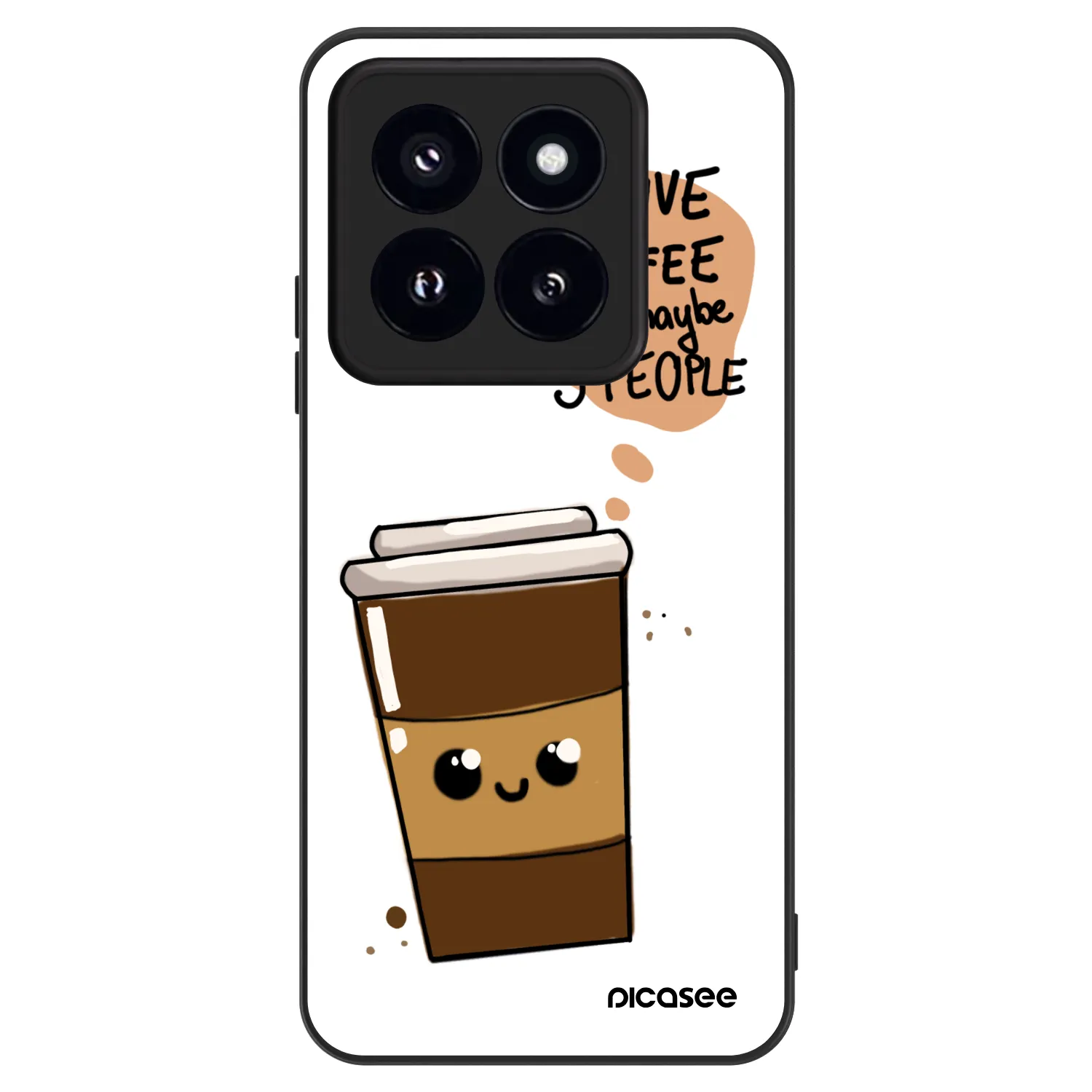 Picasee ULTIMATE CASE pentru Xiaomi 14 Pro - Cute coffee