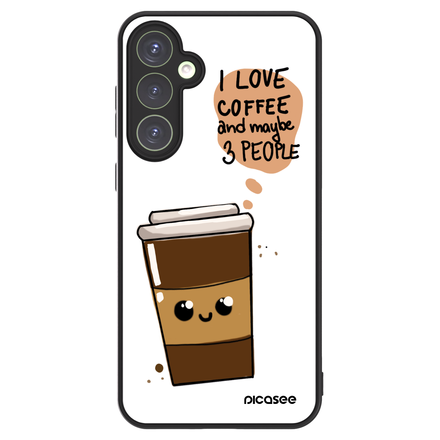Picasee ULTIMATE CASE PowerShare pentru Samsung Galaxy S23 FE S711B - Cute coffee