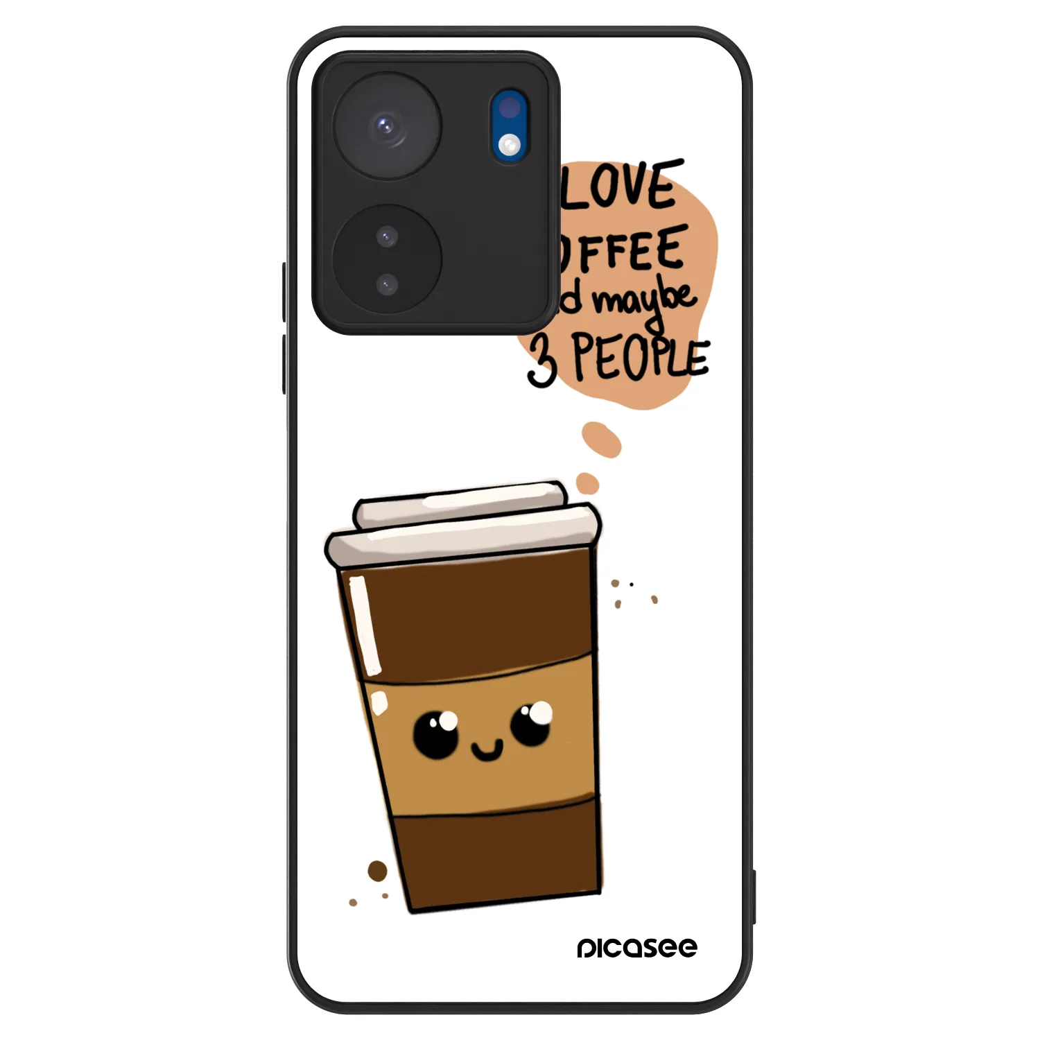 Picasee ULTIMATE CASE pentru Xiaomi Redmi 13C 4G - Cute coffee