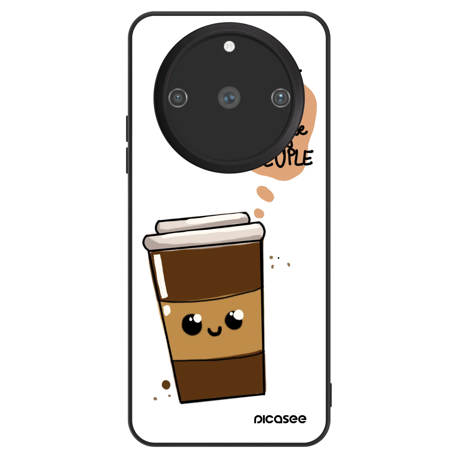 Picasee ULTIMATE CASE pentru Realme 11 Pro+ - Cute coffee