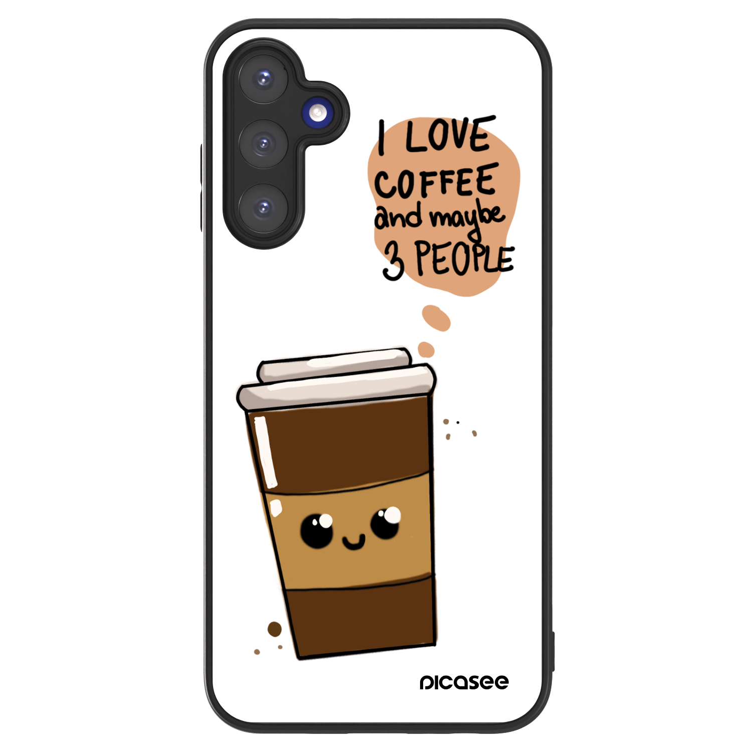 Picasee ULTIMATE CASE pentru Samsung Galaxy A15 A155F 4G - Cute coffee