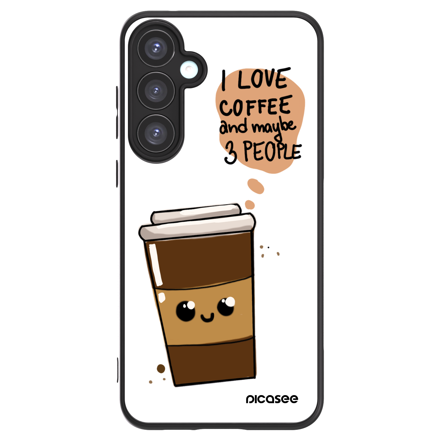 Picasee ULTIMATE CASE pentru Samsung Galaxy A55 5G A556B - Cute coffee