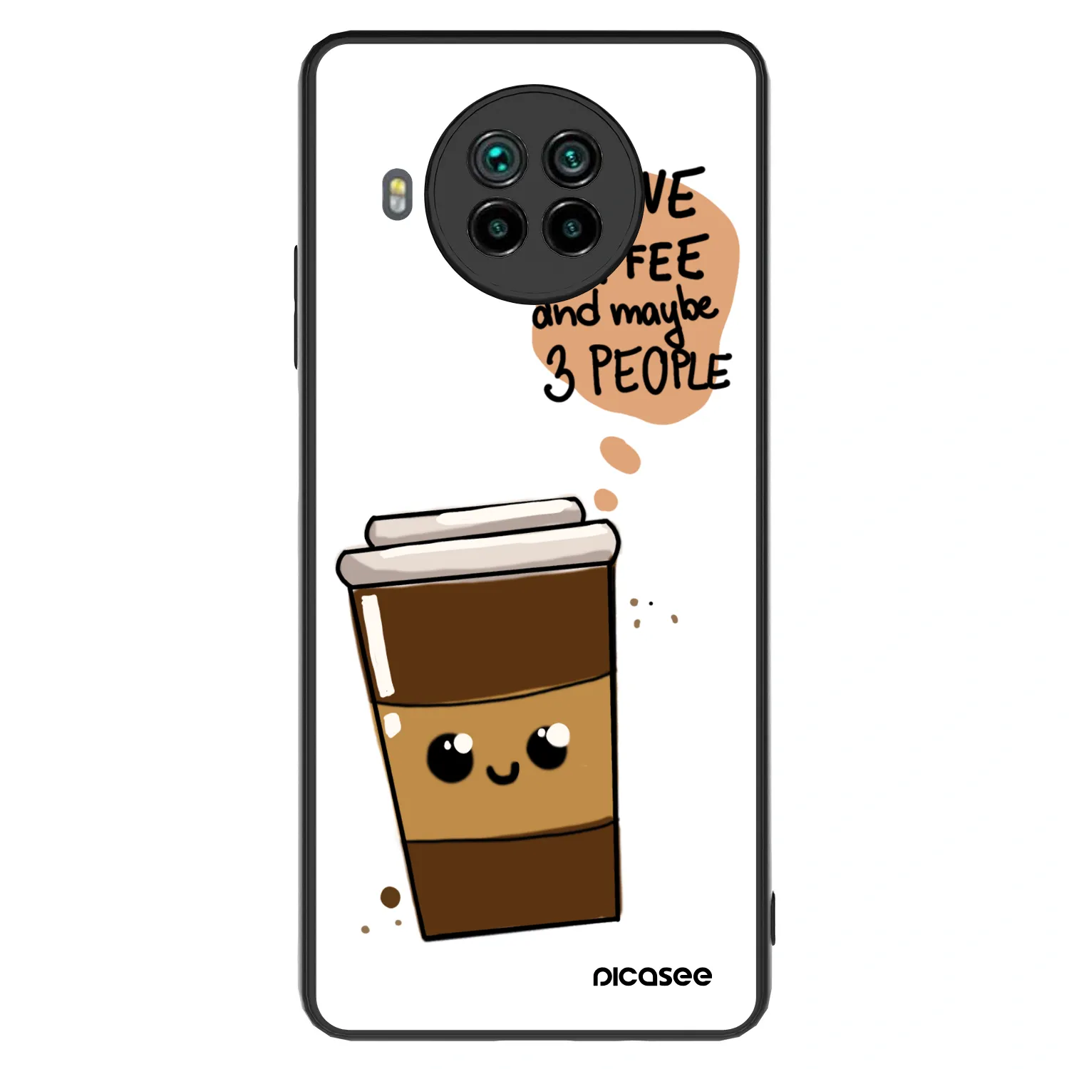Picasee ULTIMATE CASE pentru Xiaomi Mi 10T Lite - Cute coffee