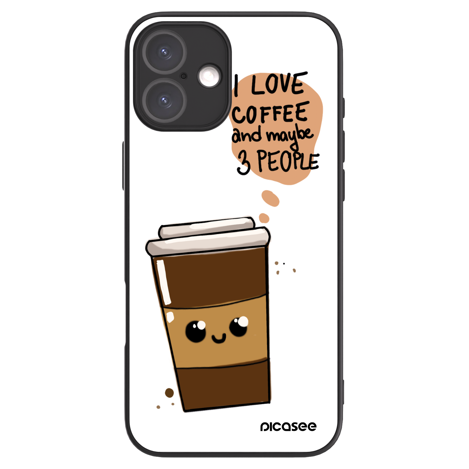 Picasee ULTIMATE CASE pentru Apple iPhone 16 Plus - Cute coffee