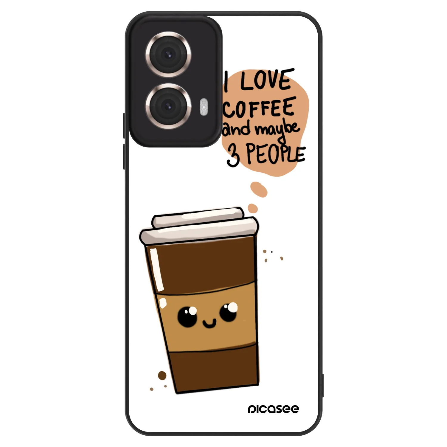Picasee ULTIMATE CASE pentru Motorola Moto G85 - Cute coffee