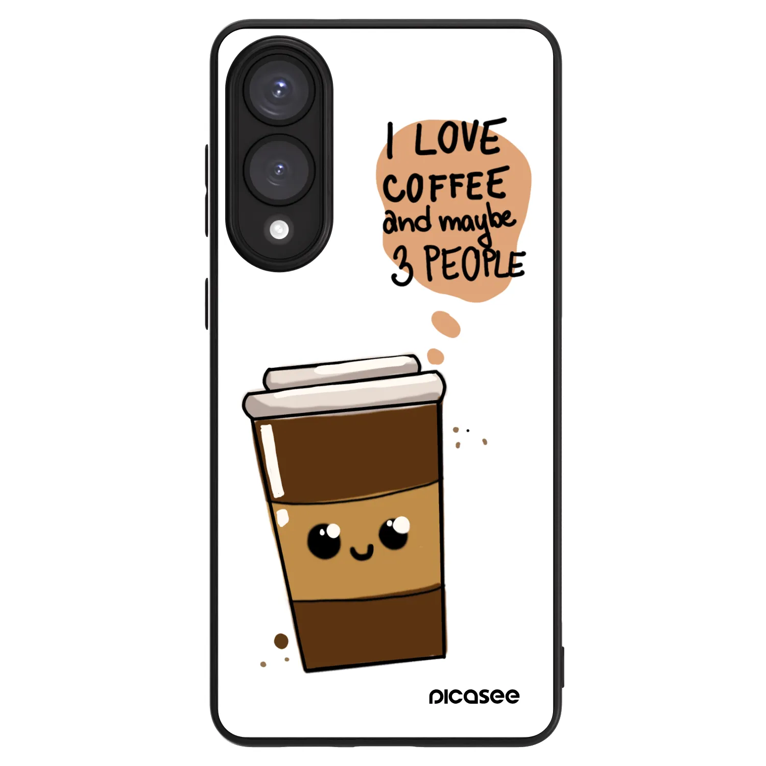 Picasee ULTIMATE CASE pentru Samsung Galaxy S25 Edge 5G - Cute coffee