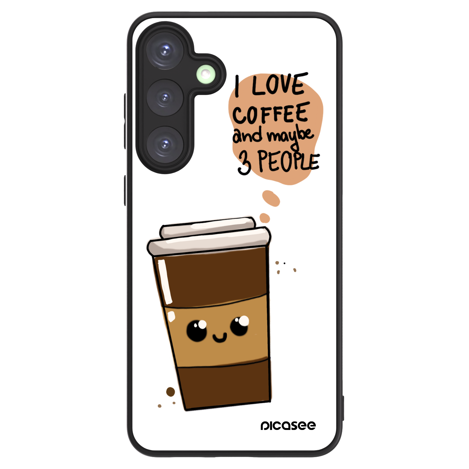 Picasee ULTIMATE CASE PowerShare pentru Samsung Galaxy S25+ 5G - Cute coffee
