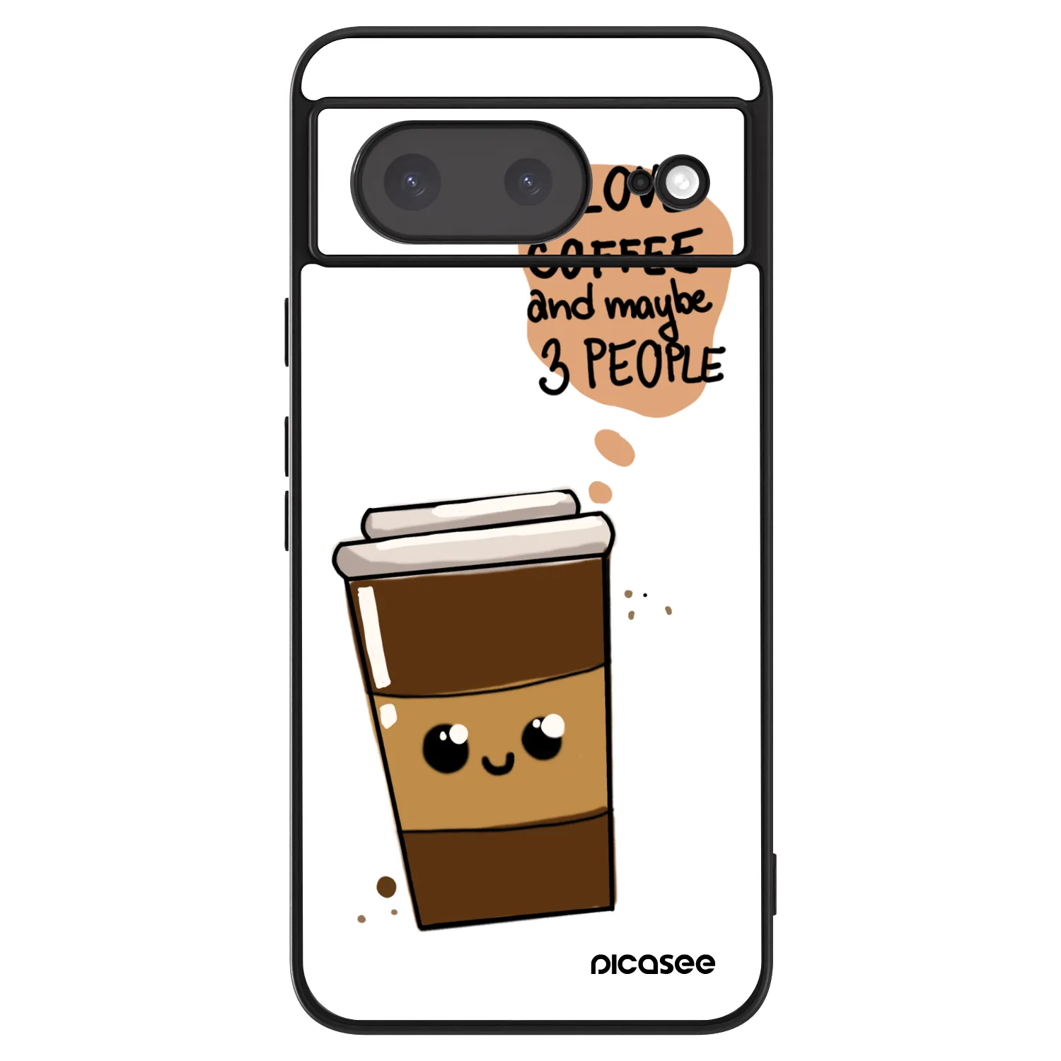 Picasee ULTIMATE CASE pentru Google Pixel 8a - Cute coffee
