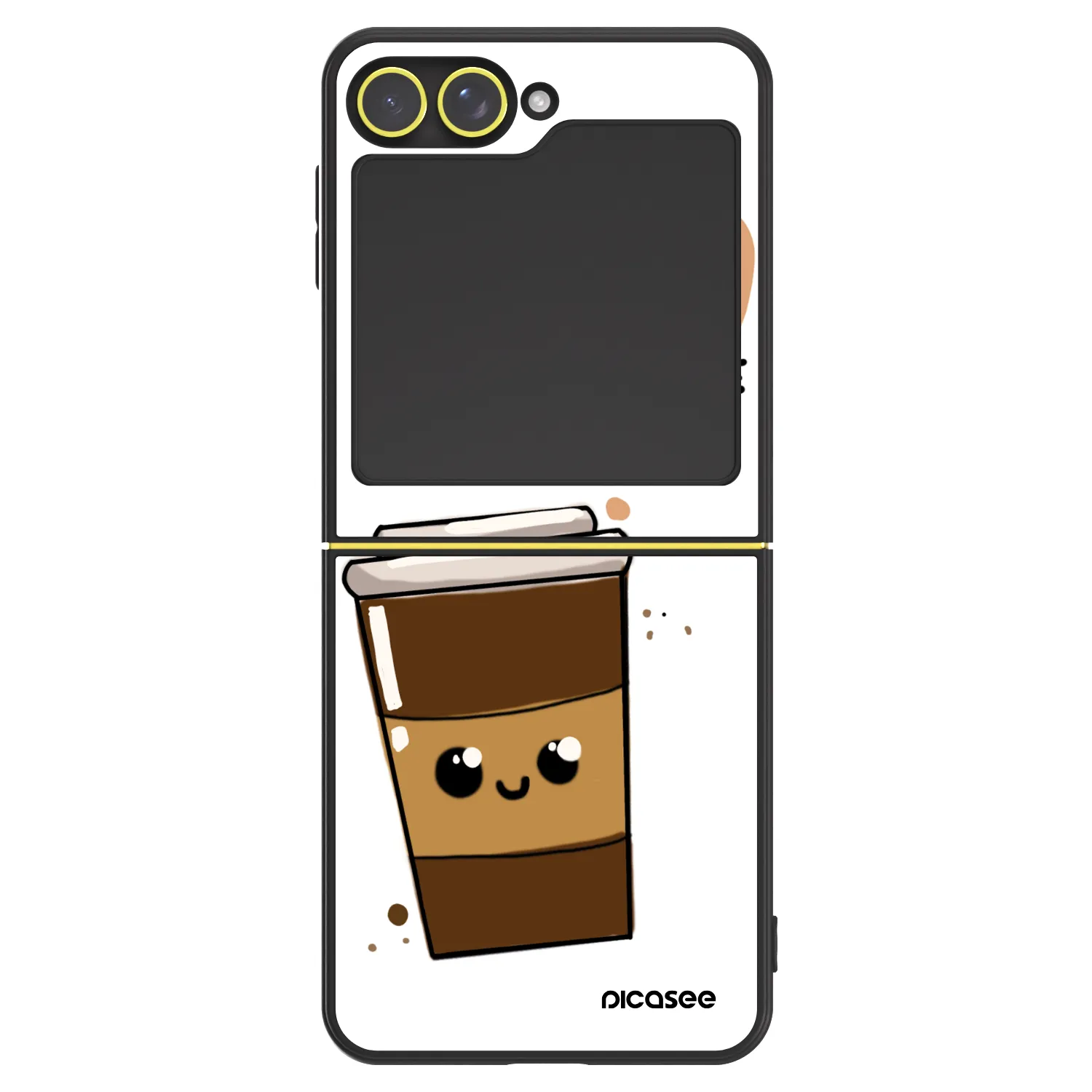 Picasee ULTIMATE CASE pentru Samsung Galaxy Z Flip6 5G - Cute coffee