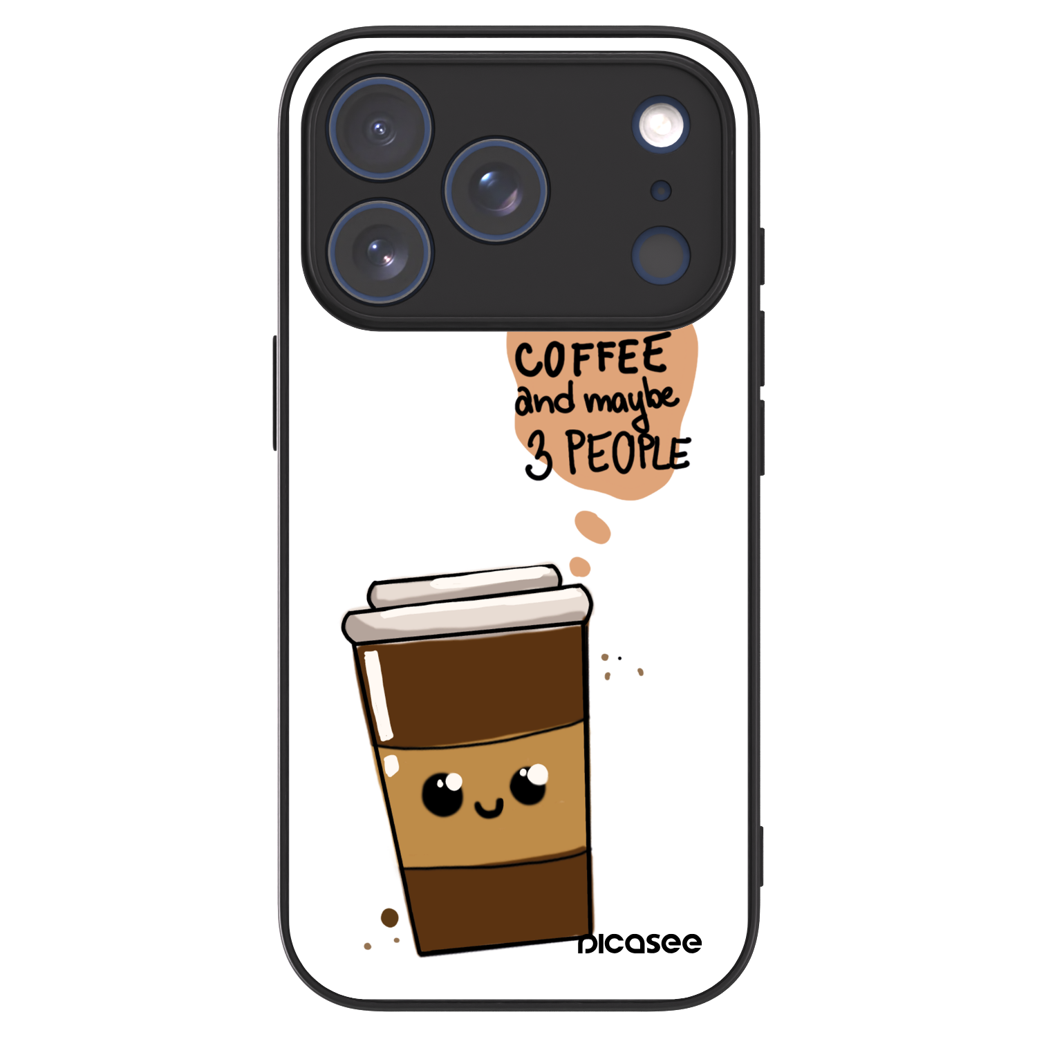 Picasee ULTIMATE CASE MagSafe pentru Apple iPhone 17 Pro - Cute coffee