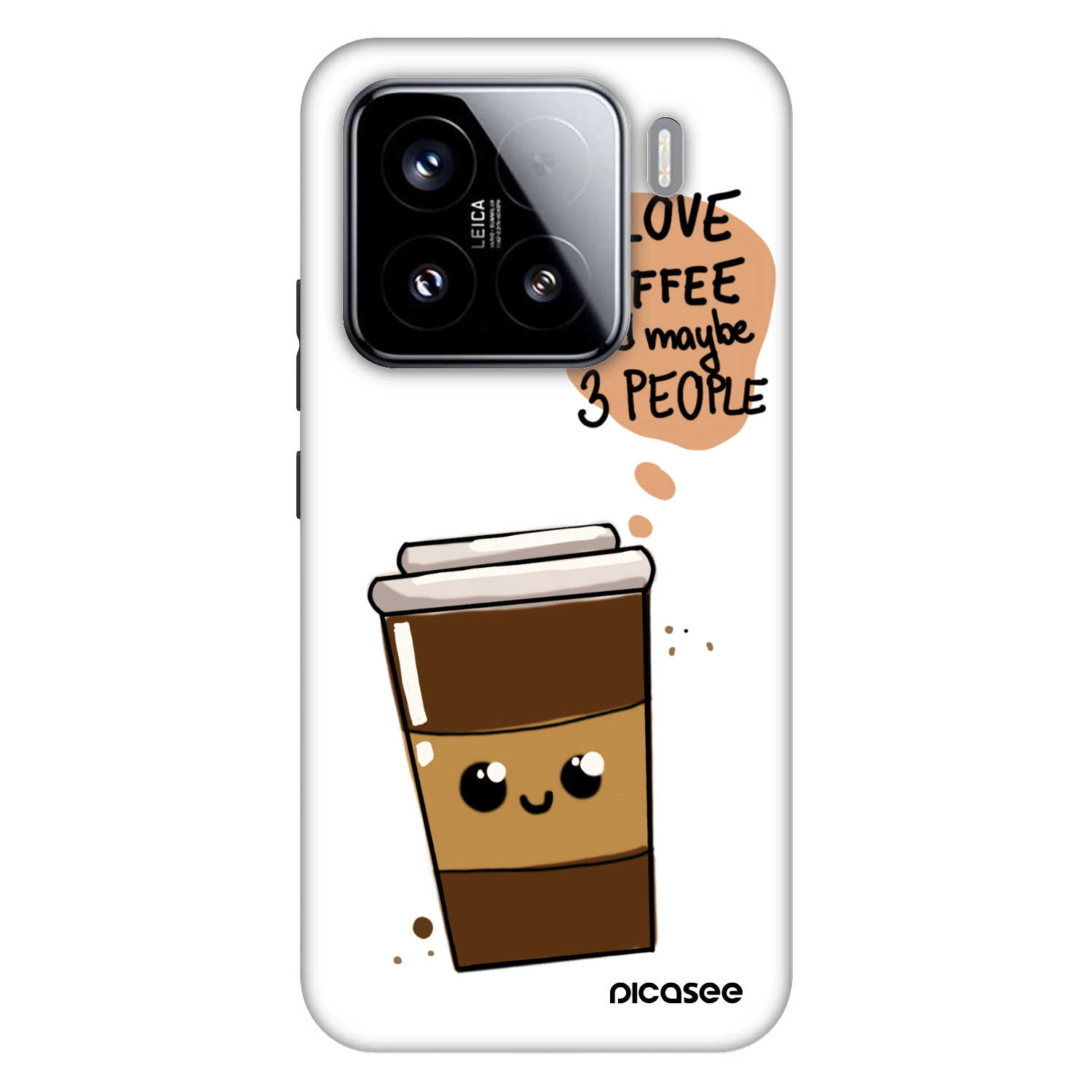 Picasee Fashion Case pentru Xiaomi 15 - Cute coffee