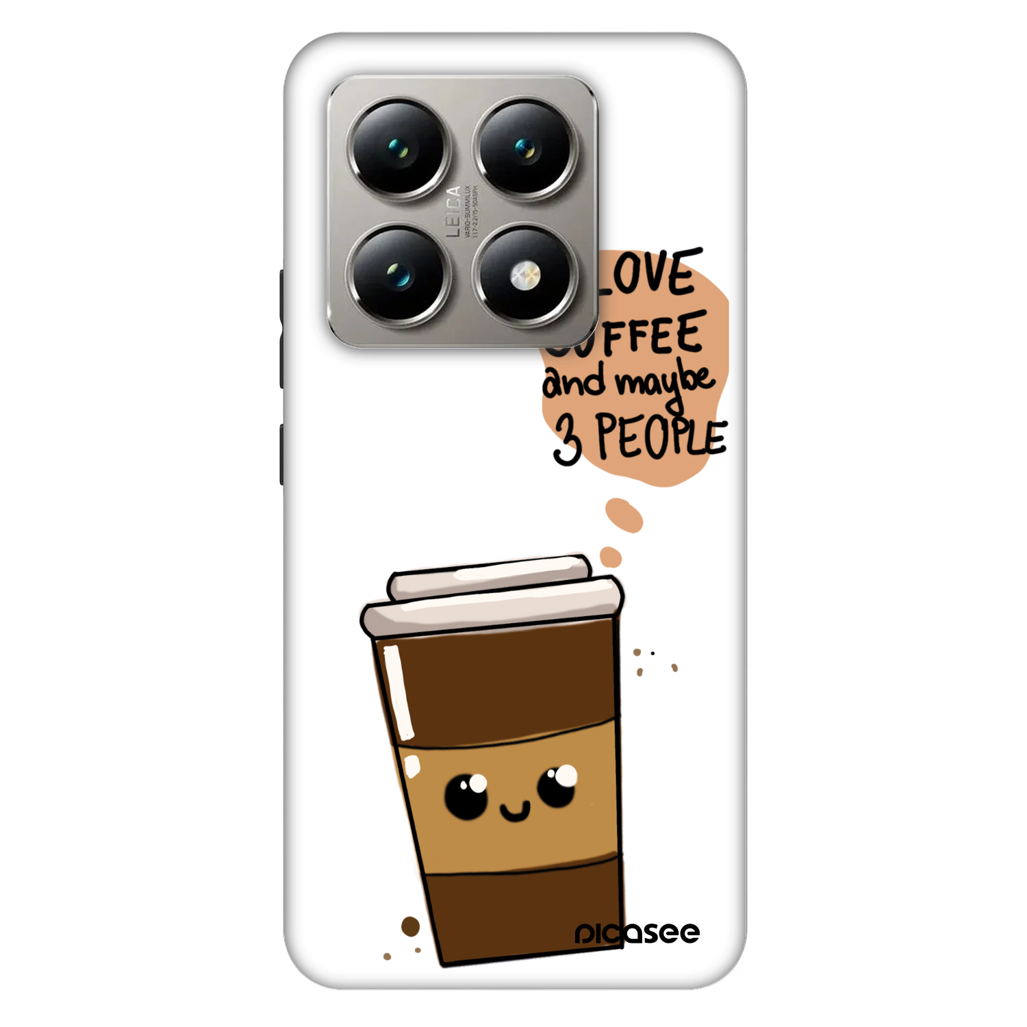 Picasee Fashion Case pentru Xiaomi 14T Pro - Cute coffee