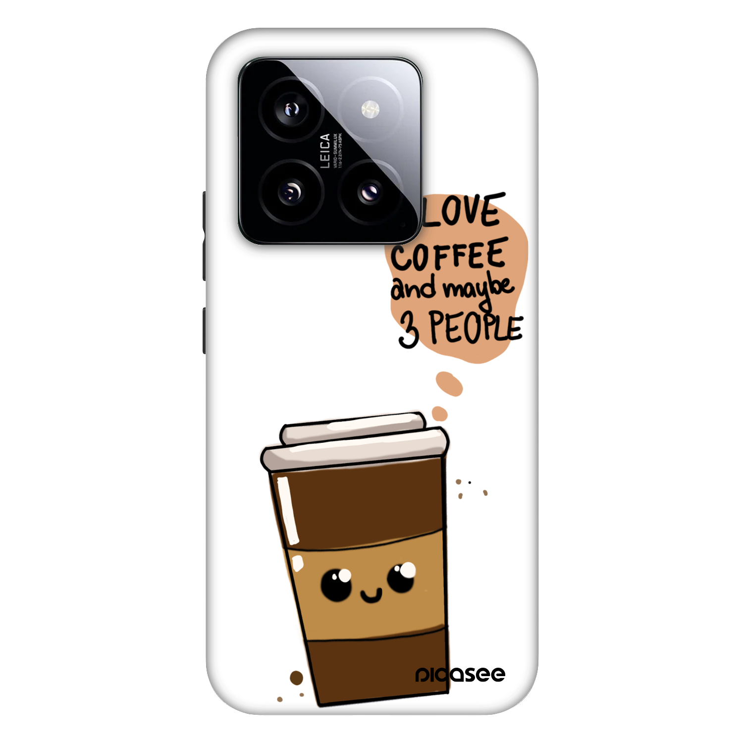 Picasee Fashion Case pentru Xiaomi 14 - Cute coffee