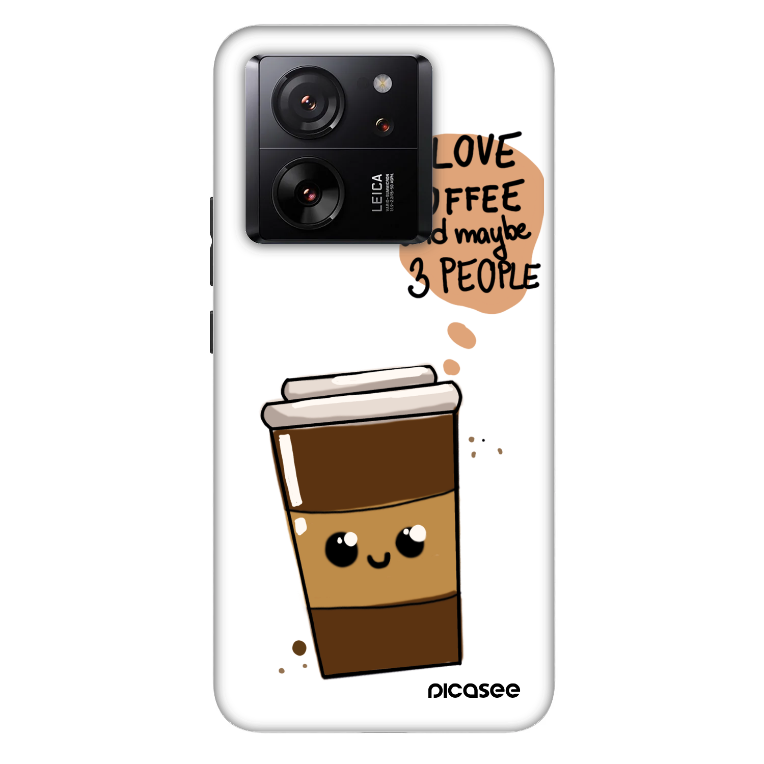 Picasee Fashion Case pentru Xiaomi 13T Pro - Cute coffee