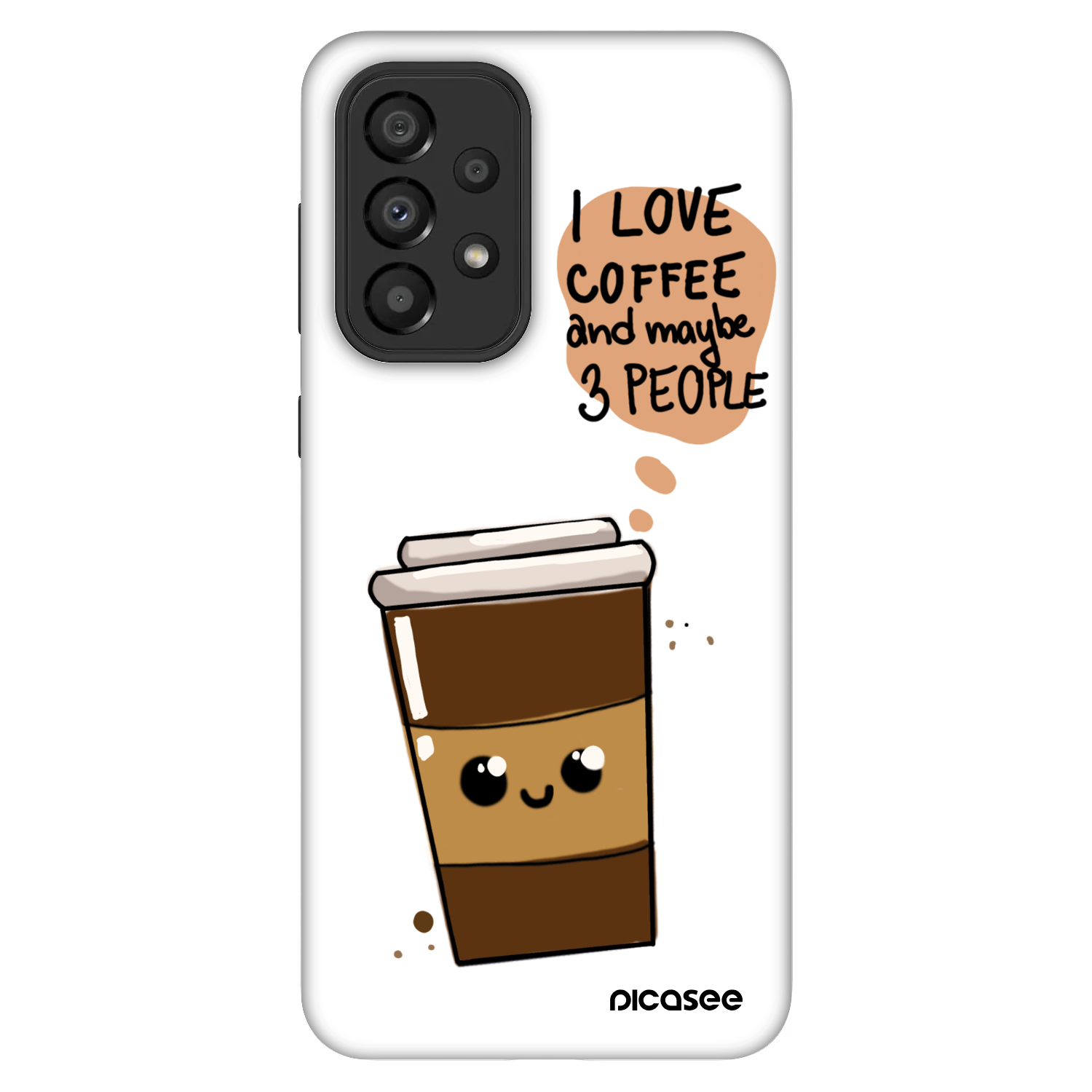Picasee Fashion Case pentru Samsung Galaxy A33 5G A336 - Cute coffee