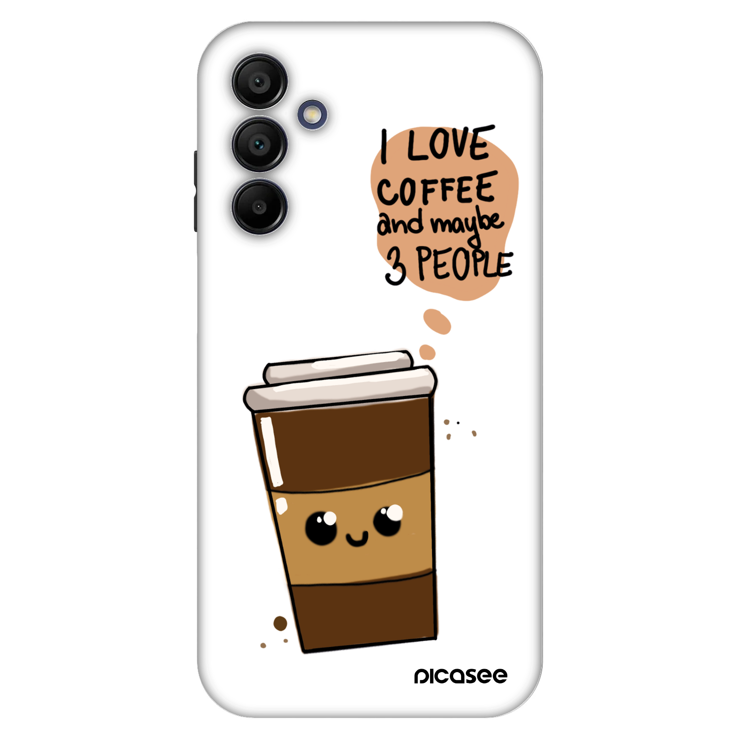 Picasee Fashion Case pentru Samsung Galaxy A15 A156B 5G - Cute coffee