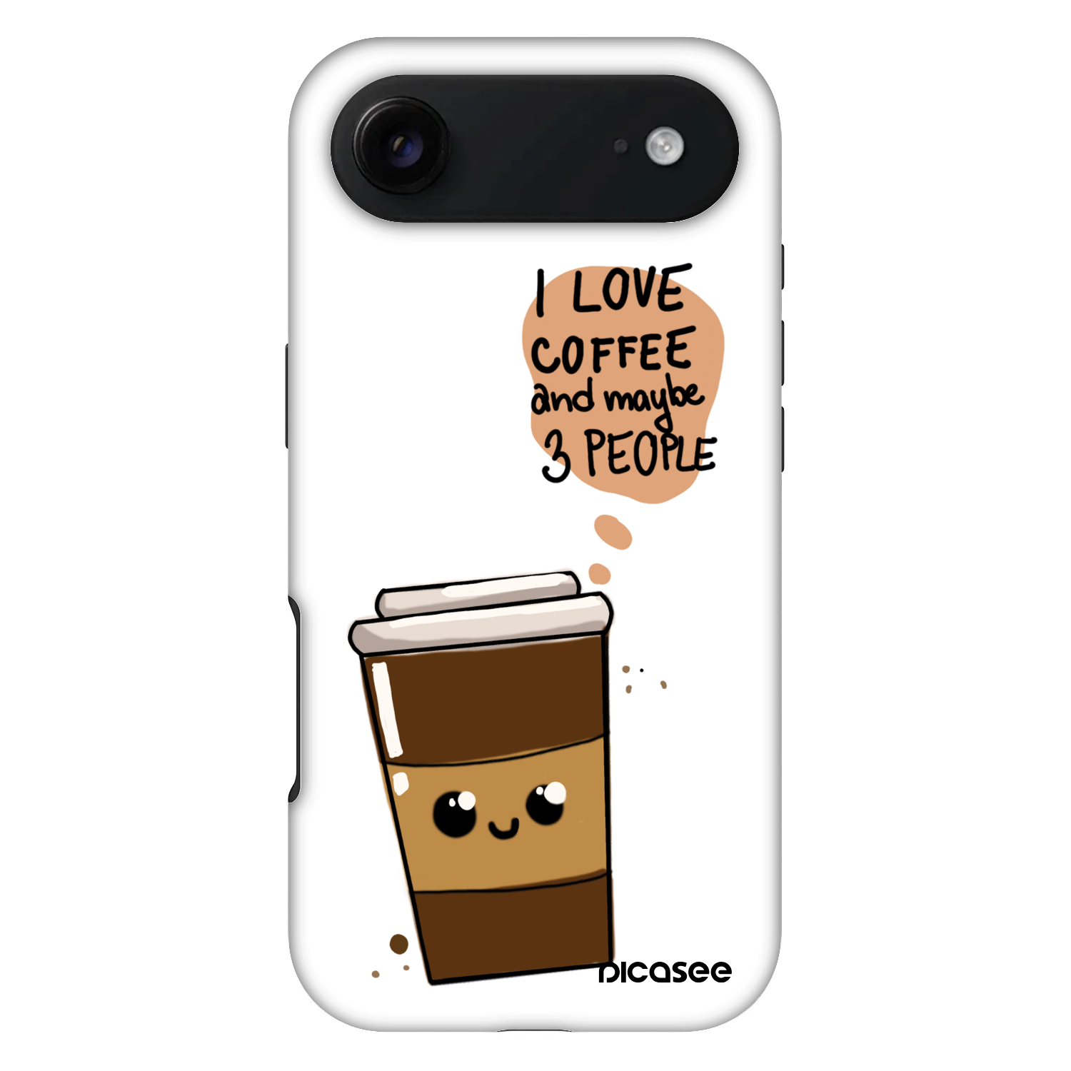 Picasee Fashion Case MagSafe pentru Apple iPhone Air - Cute coffee