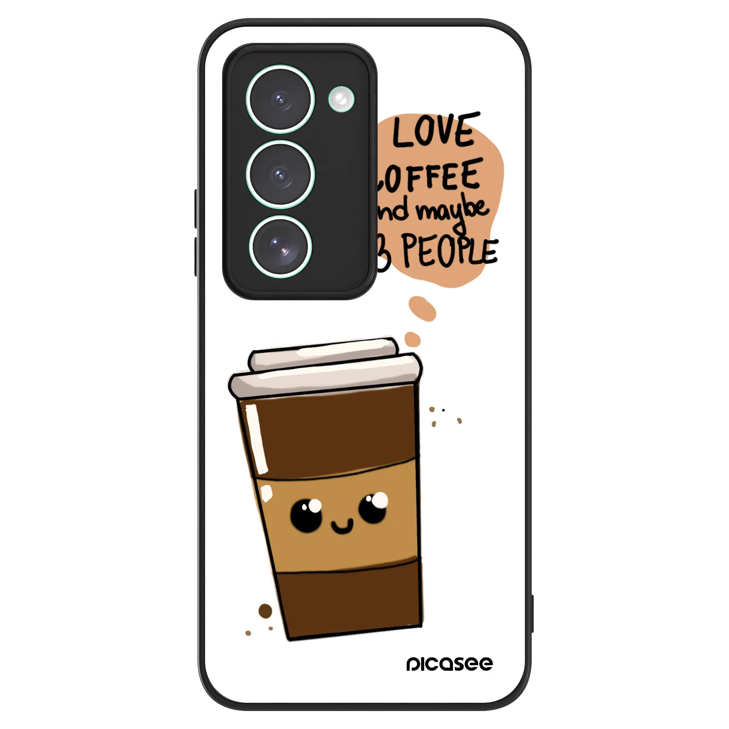 Picasee ULTIMATE CASE pentru Xiaomi Redmi 15 5G - Cute coffee