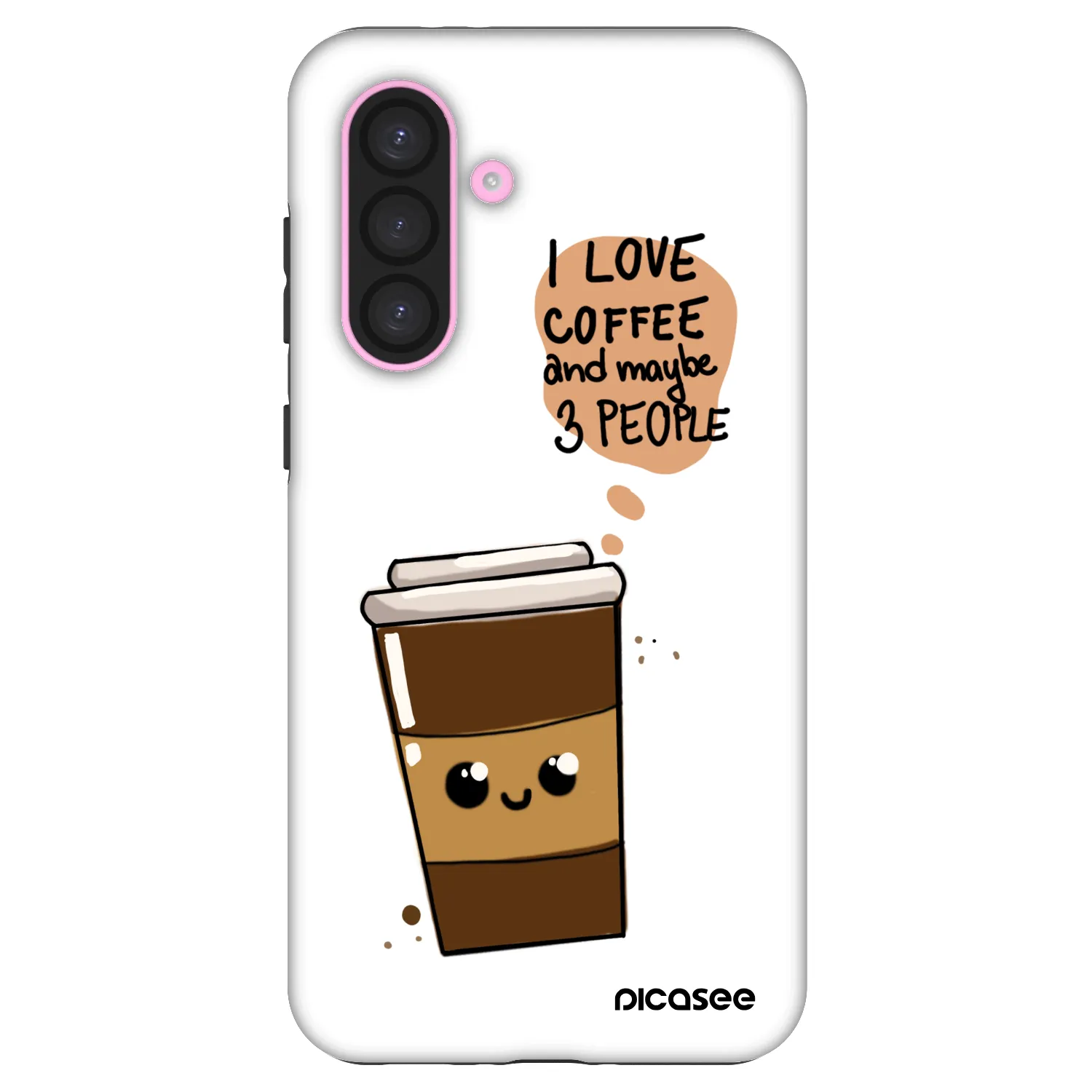 Picasee Fashion Case pentru Samsung Galaxy A56 5G A566B - Cute coffee