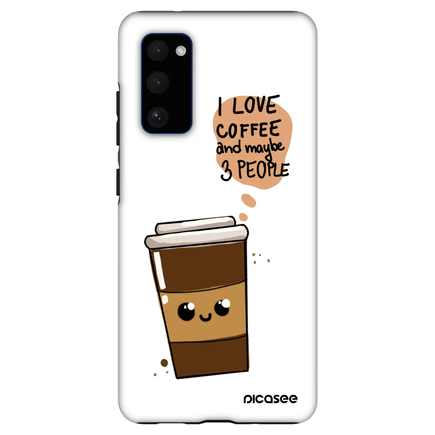 Picasee Fashion Case pentru Samsung Galaxy S20 FE - Cute coffee